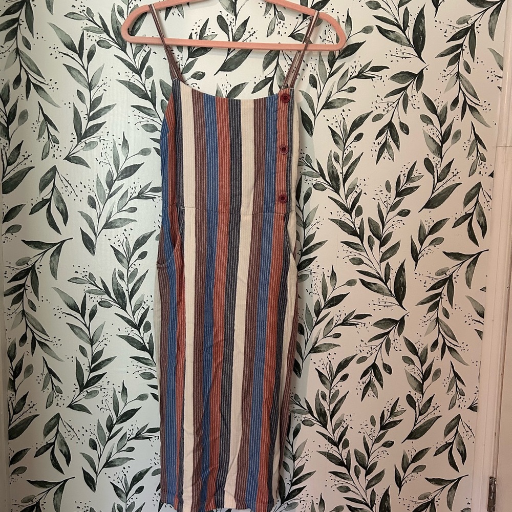 Striped Sleeveless Dress